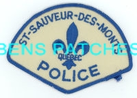 CANADA,QUEBEC,STS SAUVEUR DES MONTS POLICE 1